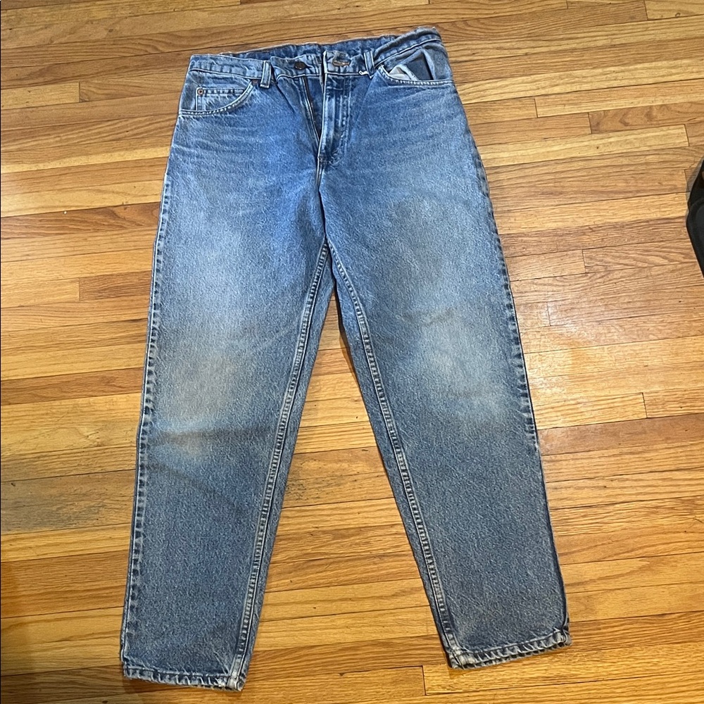 Levi's Men's Relaxed Denim Jeans in Light Blue Wash